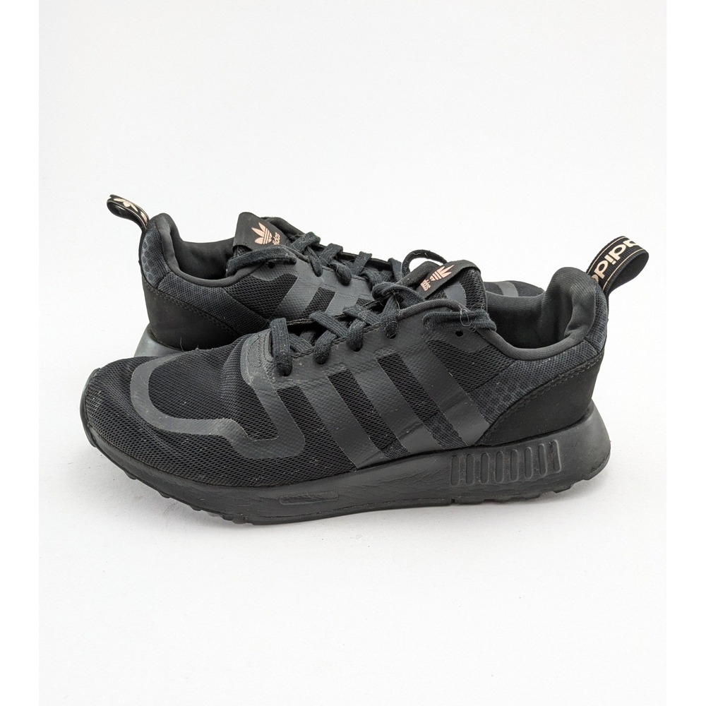 Womens Adidas Multix Originals Triple Black Running Gym Shoes FZ3453 Size‎ 10